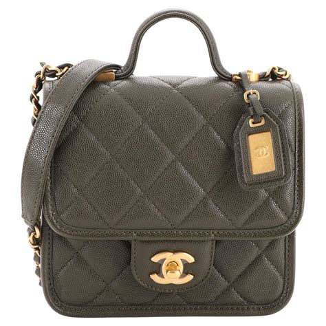 chanel school memory|CHANEL Caviar Quilted School Memory Small Top Handle Flap .